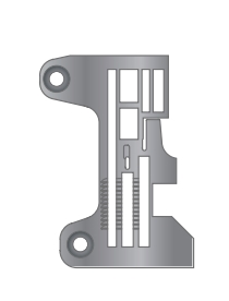 Пластина игольная 5x6 мм для оверлоков и плоскошовных машин PEGASUS EX3216-03/223K GOLDEN EAGLE 277516R40 Лапки для швейных машин и оверлоков