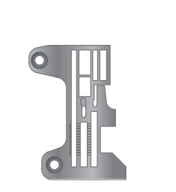 Пластина игольная 5x5 мм для оверлоков и плоскошовных машин PEGASUS EX3216-04/435K GOLDEN EAGLE 277524T50 Лапки для швейных машин и оверлоков