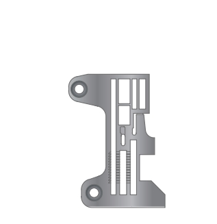 Пластина игольная 5x6 мм для оверлоков и плоскошовных машин PEGASUS EX3216-04/435K GOLDEN EAGLE 277524T60 Лапки для швейных машин и оверлоков