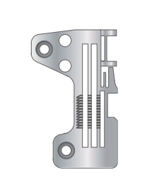 Пластина игольная 2x3,2 мм для оверлоков и плоскошовных машин JUKI MO-2514-BO6-340 GOLDEN EAGLE R4305-HOD-E00 Лапки для швейных машин и оверлоков